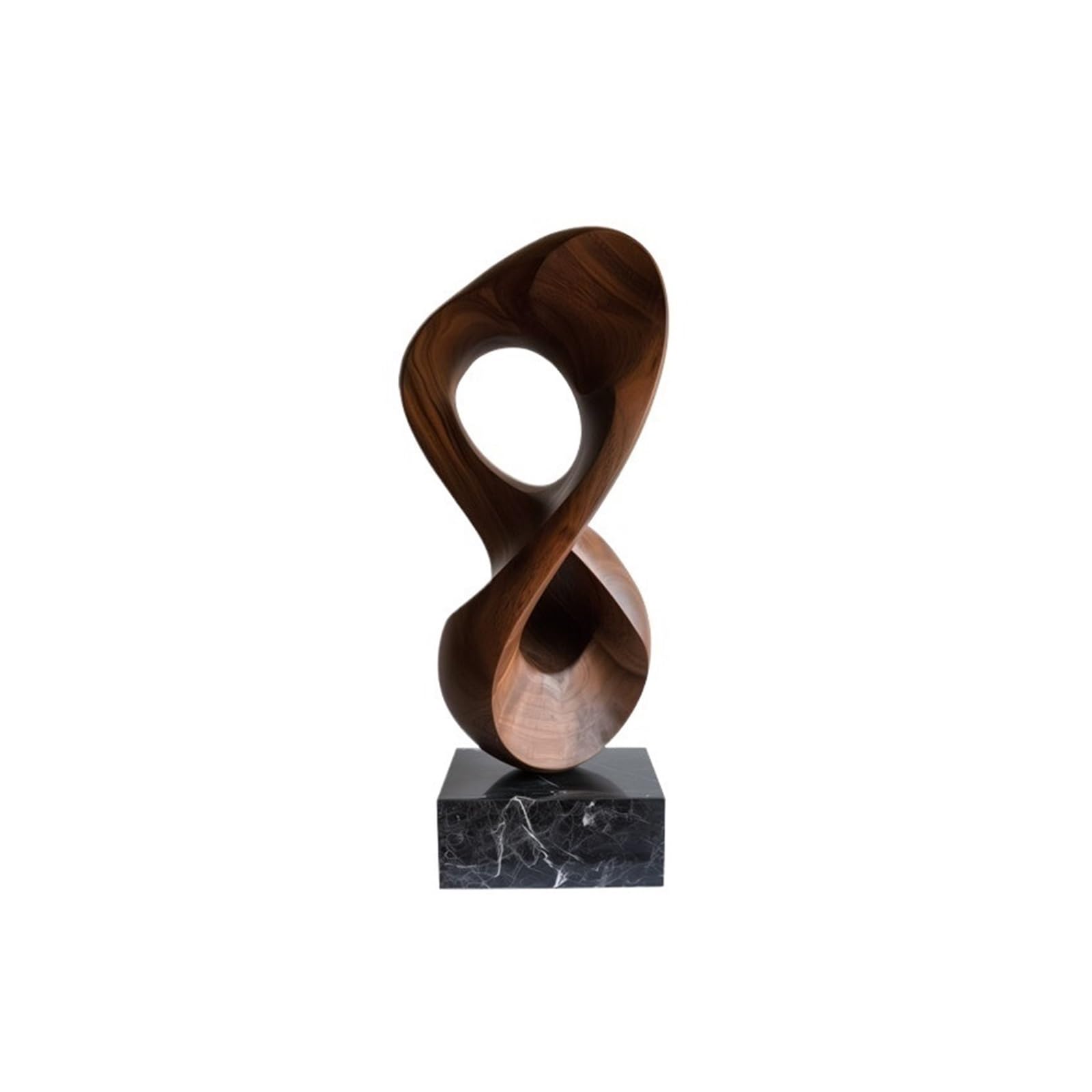 CHENGAIJIAN Abstract Wooden Sculpture Wooden Carvings Art Pieces Ornaments Interior Decorations