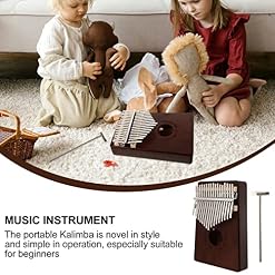 BIENKA 1 Ensemble Kalimba Pouce Piano 17 Touches Doigt Piano Portable Main Piano Instruments de Musique Accord Marteau… - Les Beatles, Paul McCartney, John Lennon, RIngo Starr, George Harrison BIENKA 1 Ensemble Kalimba Pouce Piano 17 Touches Doigt Piano Portable Main Piano Instruments de Musique Accord Marteau… – Image 4