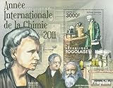 Togo Miniature Sheet 670 (Complete. Issue) unmounted Mint/Never hinged ** MNH 2011 International Year The Chemistry (Stamps for Collectors)