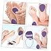 VALICLUD 8pcs Comfortable High Heels Pads Wear Half Pads for Women Shoes Toe Corrector for Women