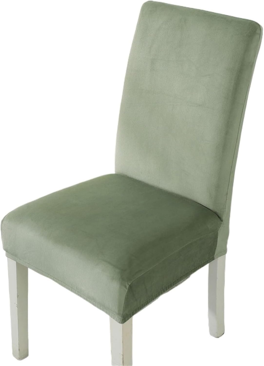 Protège chaise élastique velours contre taches et griffes de chat lot de 6