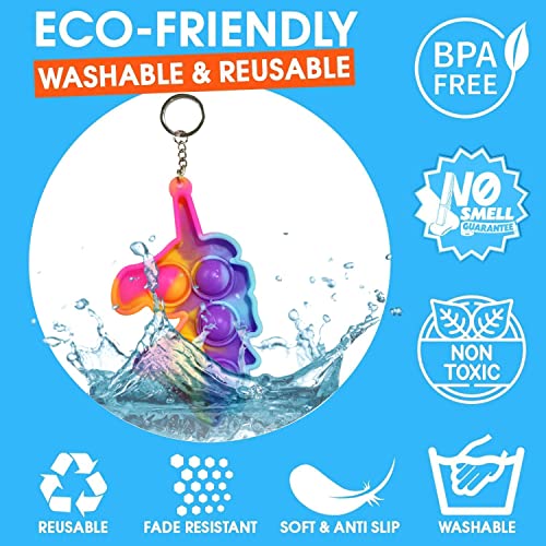 Royals-Push-Pop-it-Bubble-Fidget-Toy-Mini-Keychain-Pack-of-6-Multicolour