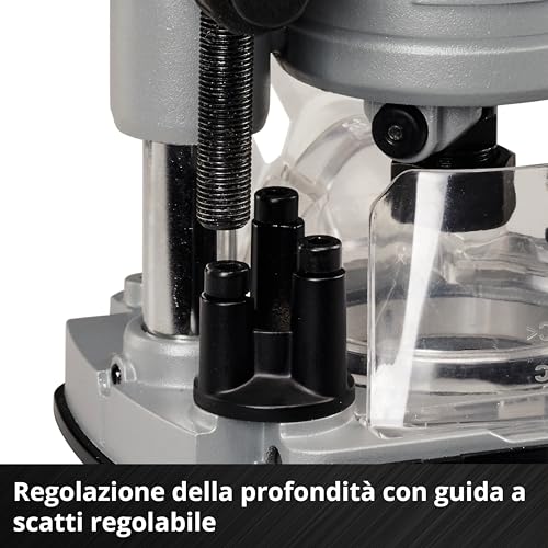 Einhell Professional Fresatrice Verticale A Batteria TP-RO 18 Li Bl-Solo Power X-Change (18 V, Alt. Di Sollev. 35 Mm, Motore Brushless, Incl. Guida Parallela, Senza Batteria E Caricabatteria) - 8