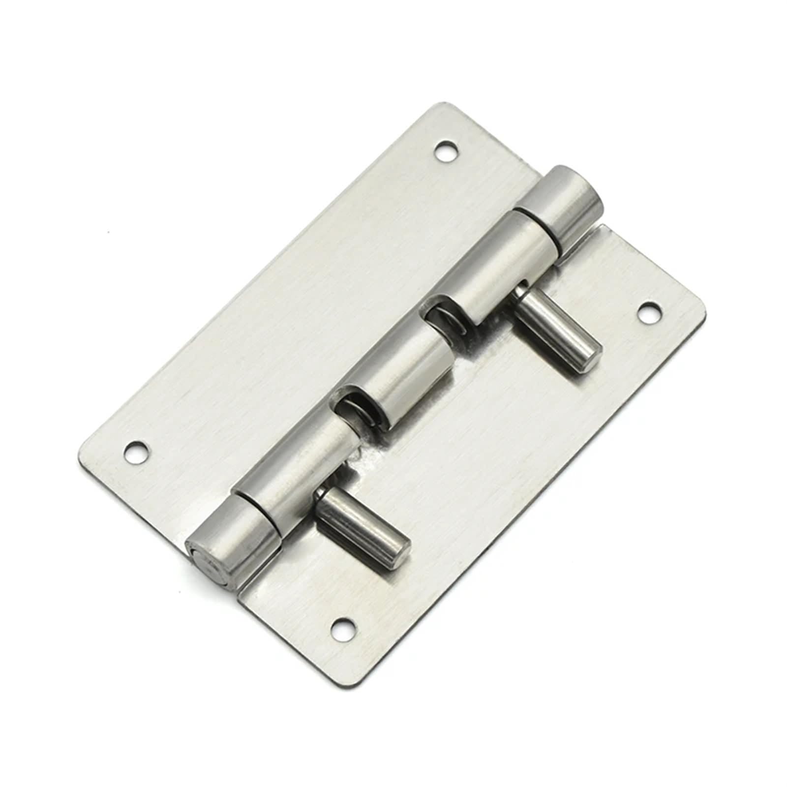 Zhaoqian One Color Stainless Steel Adjustable Detachable Spring Latch Door Hinge - Multi-Purpose Removable Flap Hinge For Versatile Use(Stainless Steel)