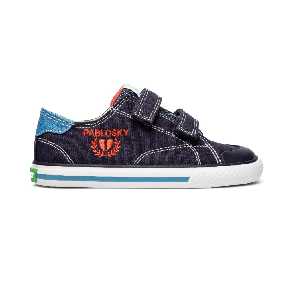 Pablosky Goma 984820 Sneaker, Navy, 34 EU Weit