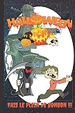 Halloween - Fais le plein de Bonbons !!!: Carnet pour planifier sa tournée d'halloween. Entièrement personnalisable, vous n'oublierais aucunes maison. Coloriages inclus