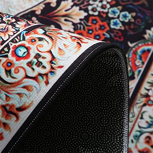 Kunsen deko Schlafzimmer Umweltschutz im Wohnzimmer Teppich mit Muster Teppich rutschfest teppichrutschstopp deko für Wohnzimmer Teppich – Bild 3