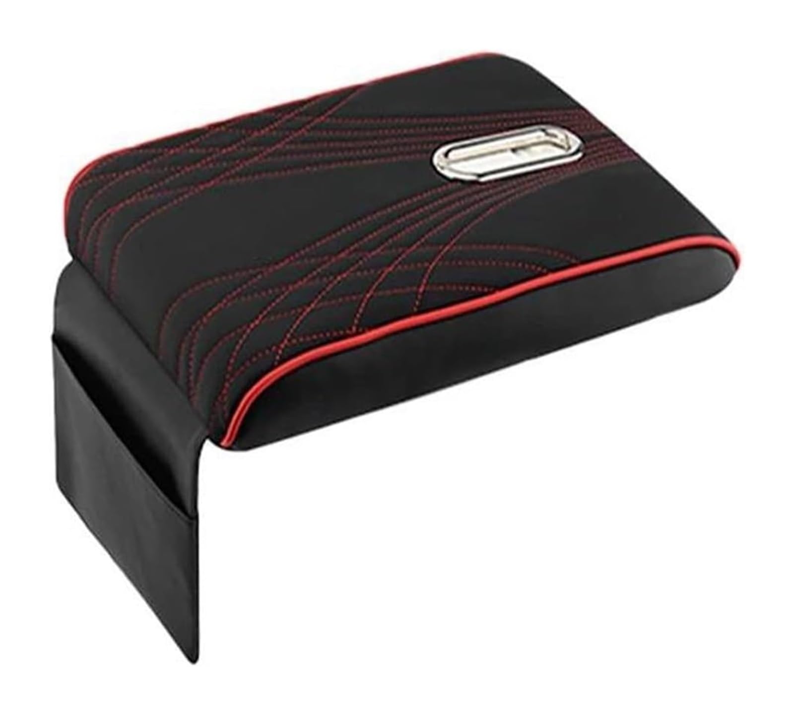 Hckclmbmzw Rblack-1Pc For Volvo Xc90 Xc60 T6 S60 C70 Xc40 V40 Xc70 V70 V60 C30 Car Centre Console Armrest Cushion Tissue Box Paper Towel Storage Car Armrest Center Console(Rblack-1Pc)