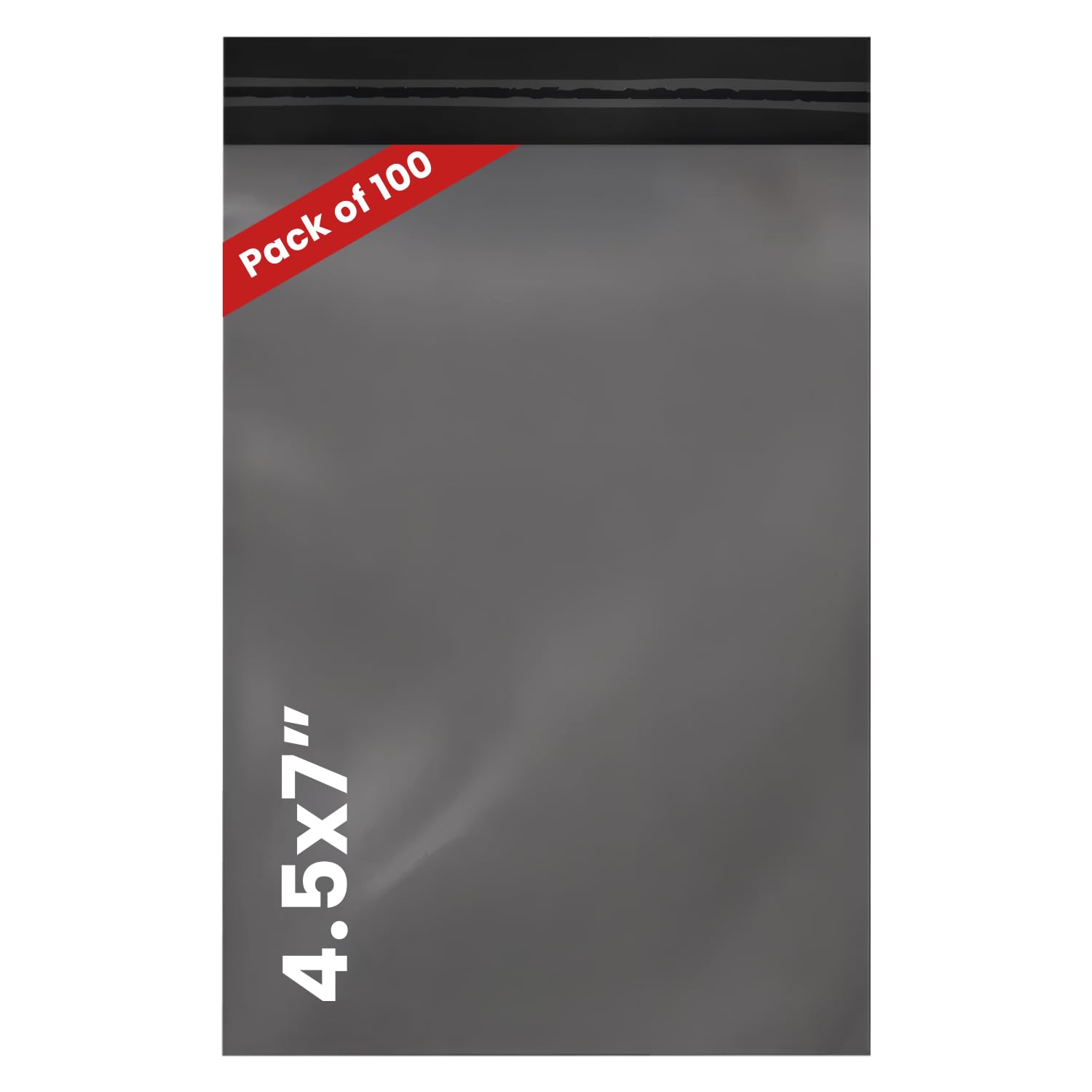 Liverpool Enterprises Ltd Grey Mailing Postage Shipping Parcels Tamper Proof, Water Proof Bags - Pack Of 100 (4.5X7 Size 100)