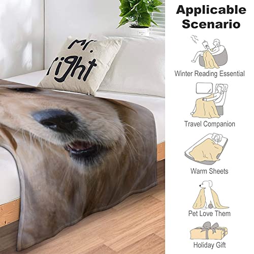 Plaid canapé polelle chiot mignon couverture flanelle lit douce 100x130cm - 7