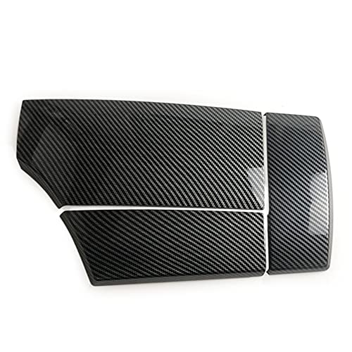 Chuanghui For Bmw 5 Series E60 E61 2004-2010 Carbon Fiber Color Car Interior Center Armrest Box Cover Console Box Storage Box Trim Covers 525I 528I 530I 535I 550I #TOP4