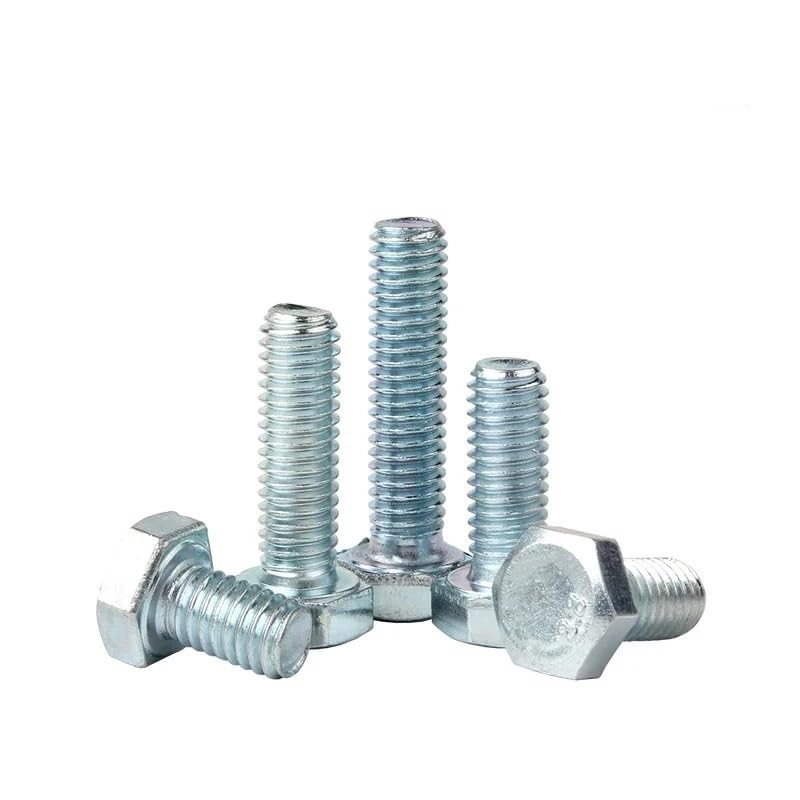 2-10 Pezzi GB5783 M12M14M16 Grado 8. Acciaio Al Carbonio Testa Esagonale Bullone Filettatura Completa Viti Esagonali Esterne
