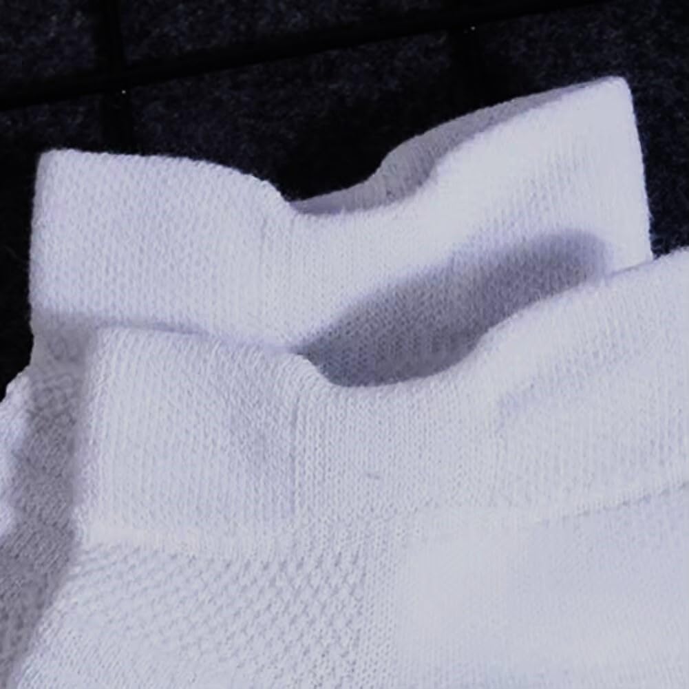 Athletic Running Ankle Socks, Compression Short Anti-slid Cushioned Breathable Low Cut Sports Socks for Men Women, 3 Pairs - Image 6