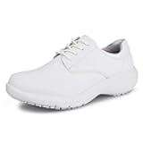 Women's Slip Resistant Lightweight Nursing Shoes Comfortable Lace Up Work Shoes