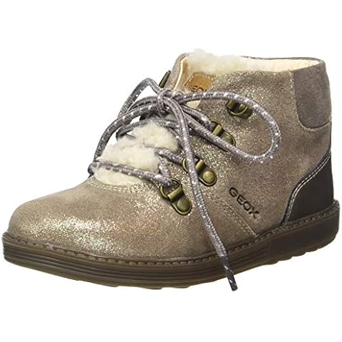 Geox B Hynde Girl D, Baby Girl's Hiking Chukka Boot, Brown (Smoke Grey), 7.5 Child UK (25 EU) Cover