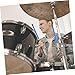 VANZACK 3 Pairs Professional Drum Brushes Lightweight Percussion Instrument Accessories for Beginner Drummers Durable and Portable Sticks for Practice and Performance