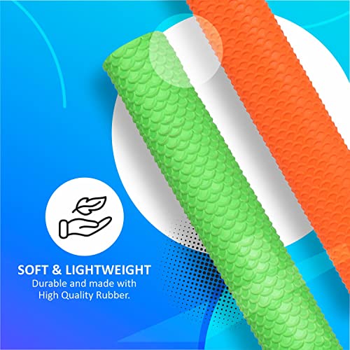 Image of Vector X Premium Quality Cricket Bat Rubber Grips|Better Shock Absorption|Extra Cushioning Soft Touch|Easy To Use|Universal Fit|Long Lasting Performance for All Professional Players (PACK OF 6, SCALE)