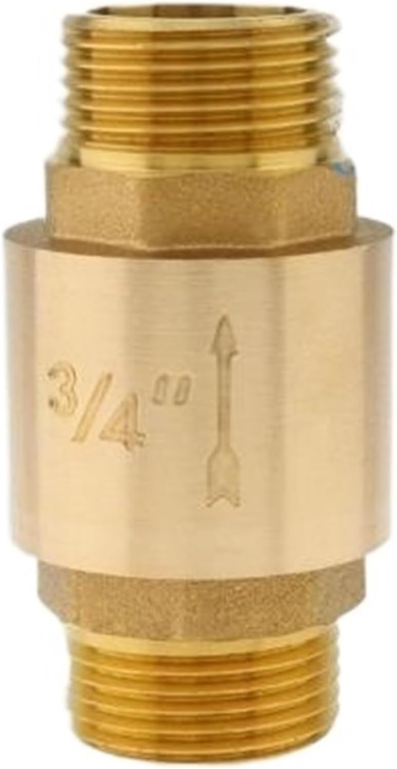 3/4 Inch Brass Check Valves Horizontal Backflow Prevention