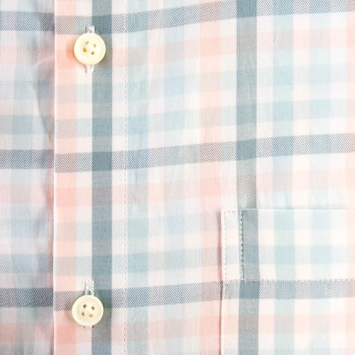 Image of 7-DAYS Men's Premium Check Shirt - 100% Cotton, Tailored Fit (Between Slim & Regular), Full Sleeve, with Pocket - Smart Office & Casual Look