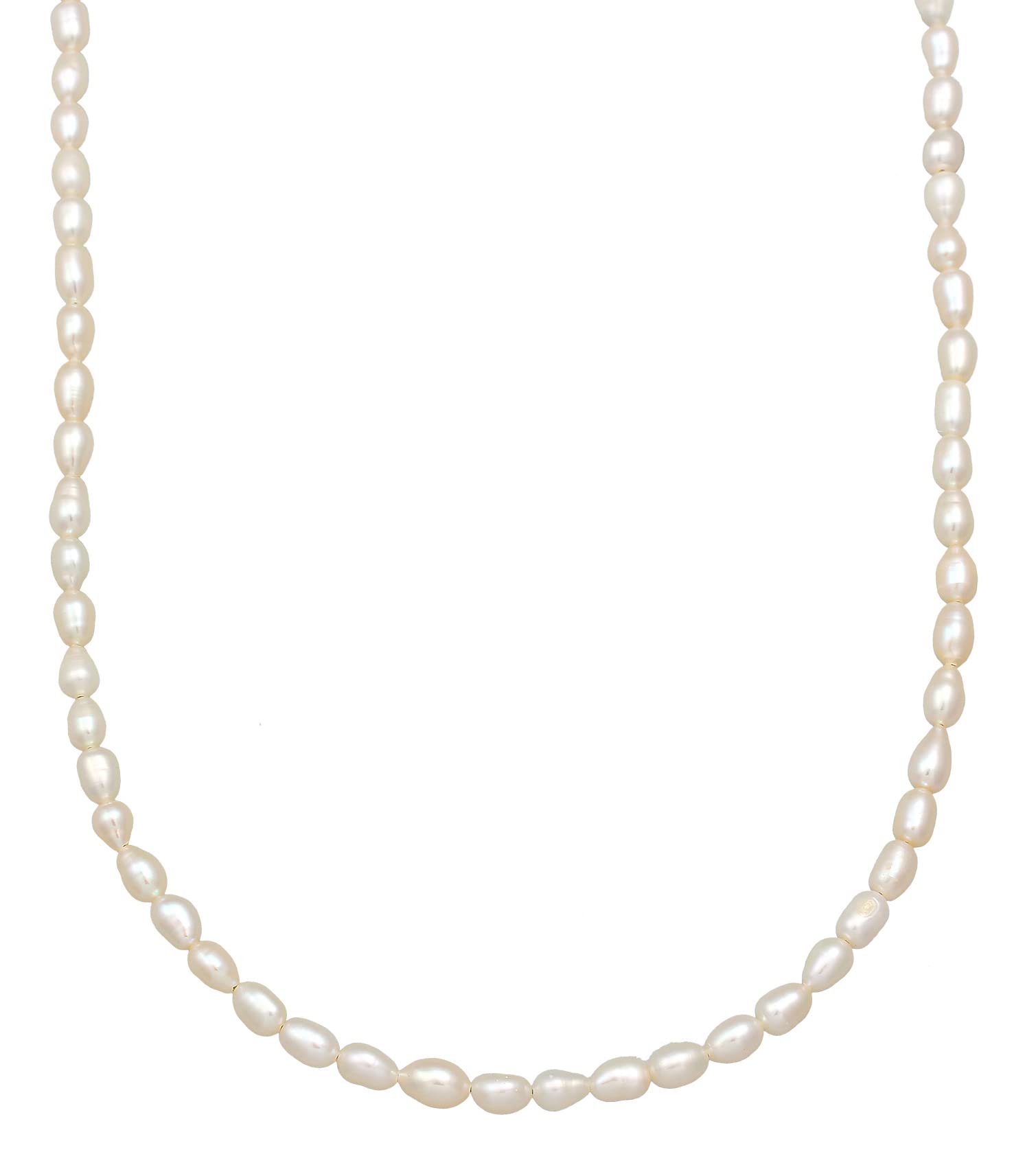 Collier perles d'eau douce Kuzzoi argent pour un style quotidien - 8