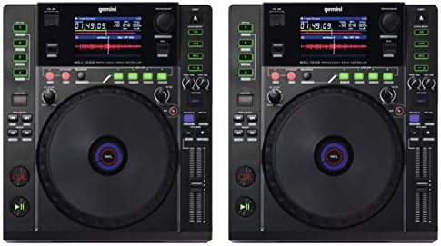 2 x Gemini MDJ-1000 Professional Media DJ CD Player USB MP3 Deck CDJ PAIR