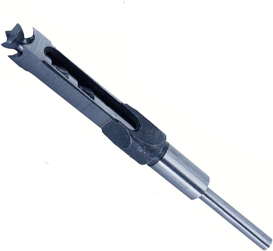 Wood Square Hole Mortise Chisel Bit 5/8 in. Woodworking Drill Bit Hole Cutter