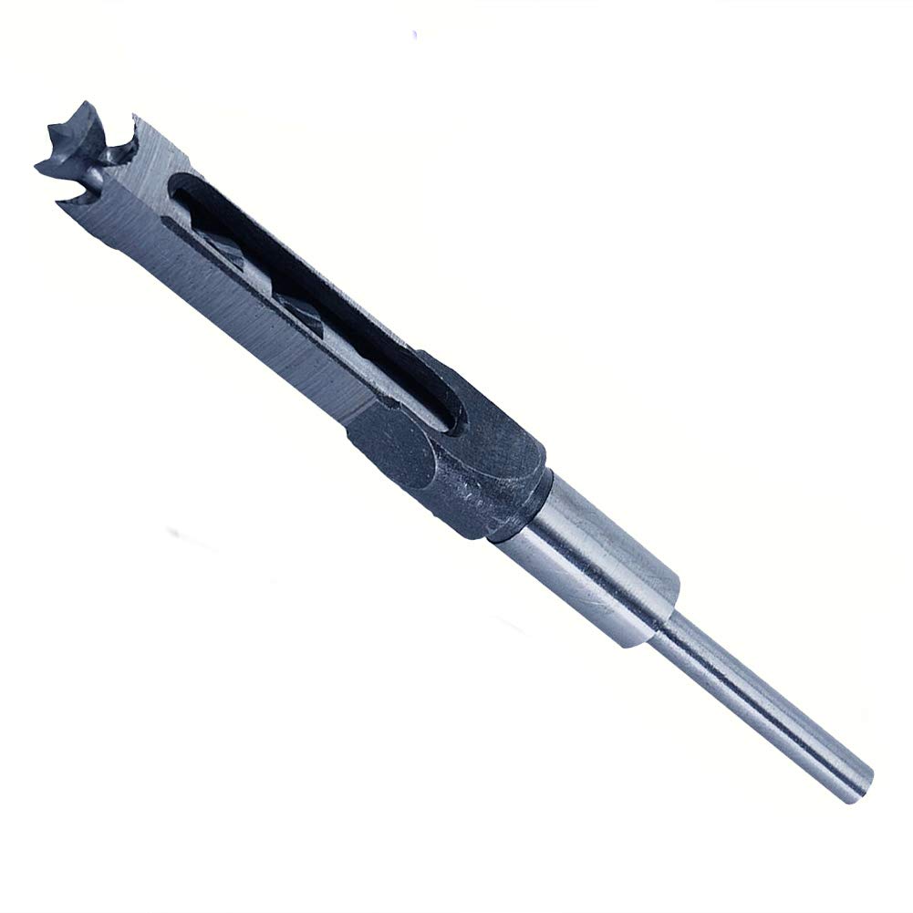 Wood Square Hole Mortise Chisel Bit 5/8 in. Woodworking Drill Bit Hole Cutter