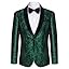 Emerald Green Paisley