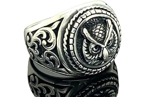 Sterling Silver Owl Ring: A Majestic Symbol of Wisdom and Grace