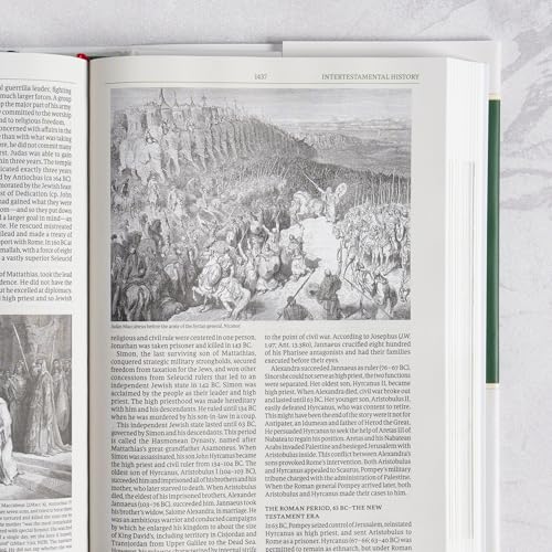 NASB Study Bible, Hardcover, Full-Color, Red Letter, Study Notes and Commentary, Illustrations, Book Introductions, Articles, Word Studies, Outlines, Timelines, Maps - image 5