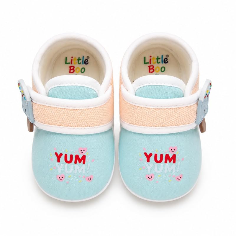 Yum Yum Style First Walking Shoes for Baby | Cotton Shoe | Baby Footwear | Prewalking Shoes for Babies | Soft & Comfortable Sole | Little Walker Booties for Infants-image-20