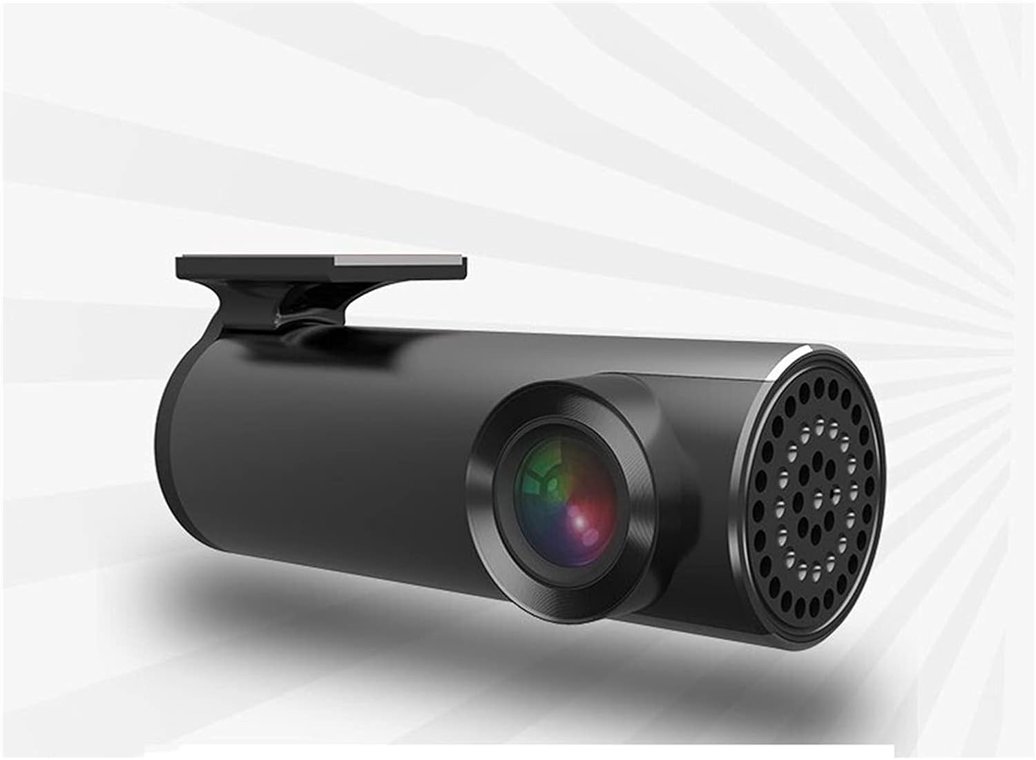 1080P Dash Cam DVR Camera Car Player Navigation Recorder Night Version(Black,None)