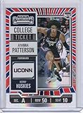 2024-25 University of Connecticut Trading Card College Contenders Red White and Blue #12 Ayanna Patterson - UConn
