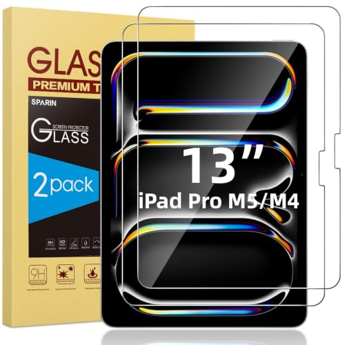 Image of SPARIN Screen Protector for iPad Pro 13 inch M5 /M4(8th /7th Gen,2025 /2024)