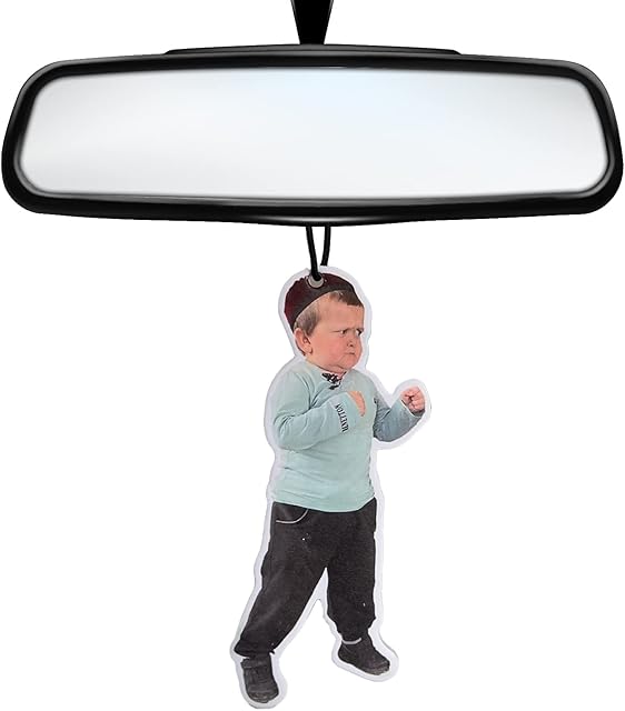 SC Products Hasbulla Meme Car Air Freshener | Ideal Funny Present for Men or Women | Novelty Gift Car Freshener | Joke Car Accessories for Him Her Dad Boyfriend Friend | Stag Do Accessories