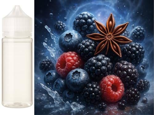 Aroma Frozen Nebula Sasami 100ml: bayas con anís e intenso efecto Ice 2