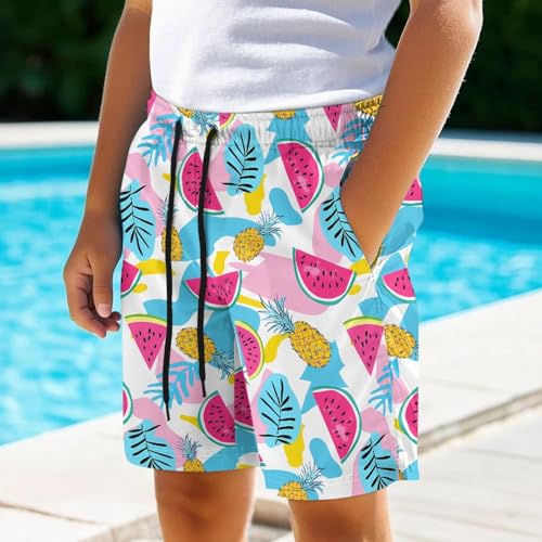Kids Boys Beach Shorts for Children Hawaiian Summer Clothes3