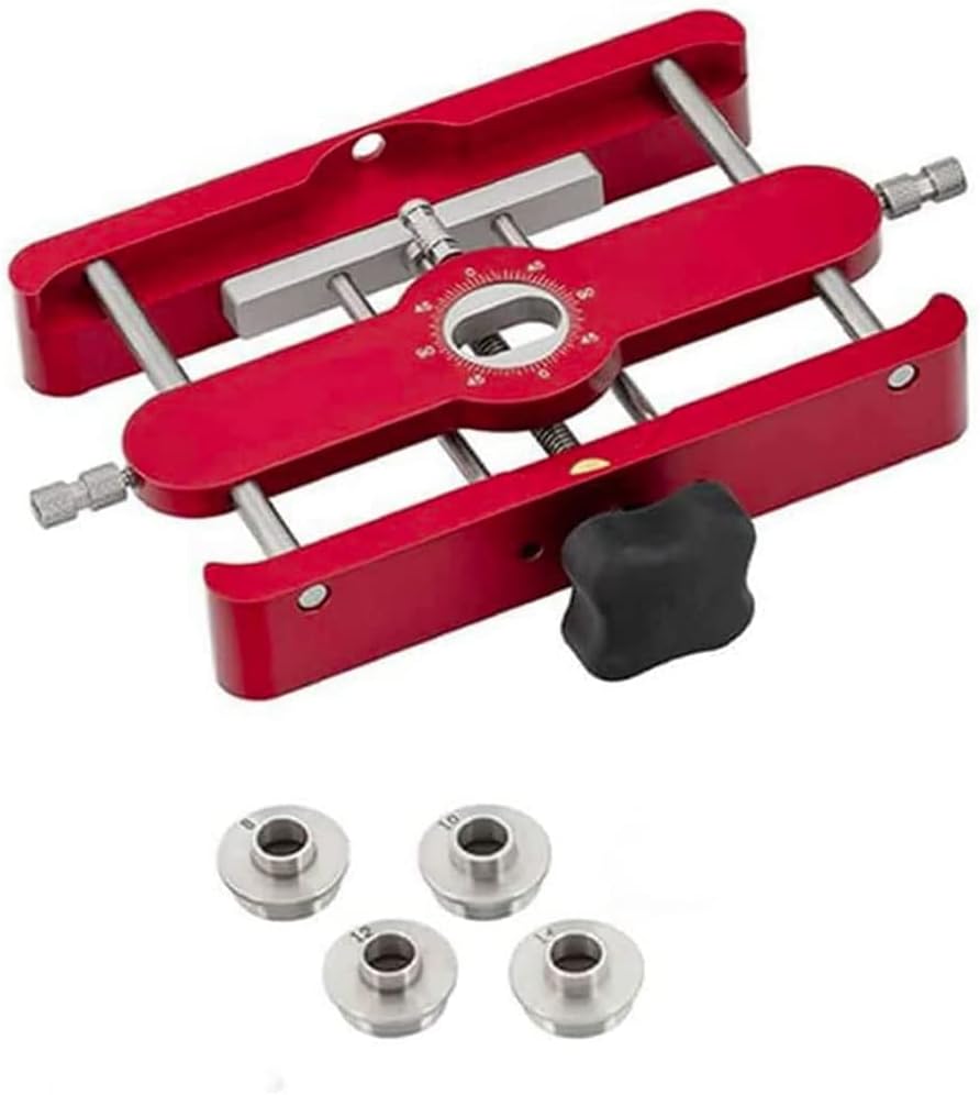 Aduoke Precision Mortising Jig and Loose Tenon Joinery 2 in 1 Punch