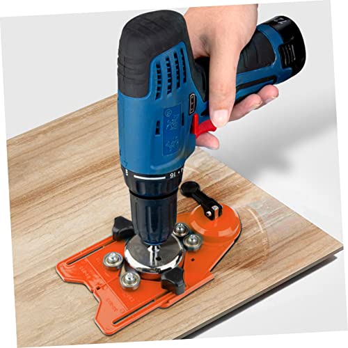 Porta punzones broca bench guía de agujeros localizador de aperturas localizador de centrado guía de corte Ladrillo Poseedor soporte accesorio perforar planchar - imagen 5