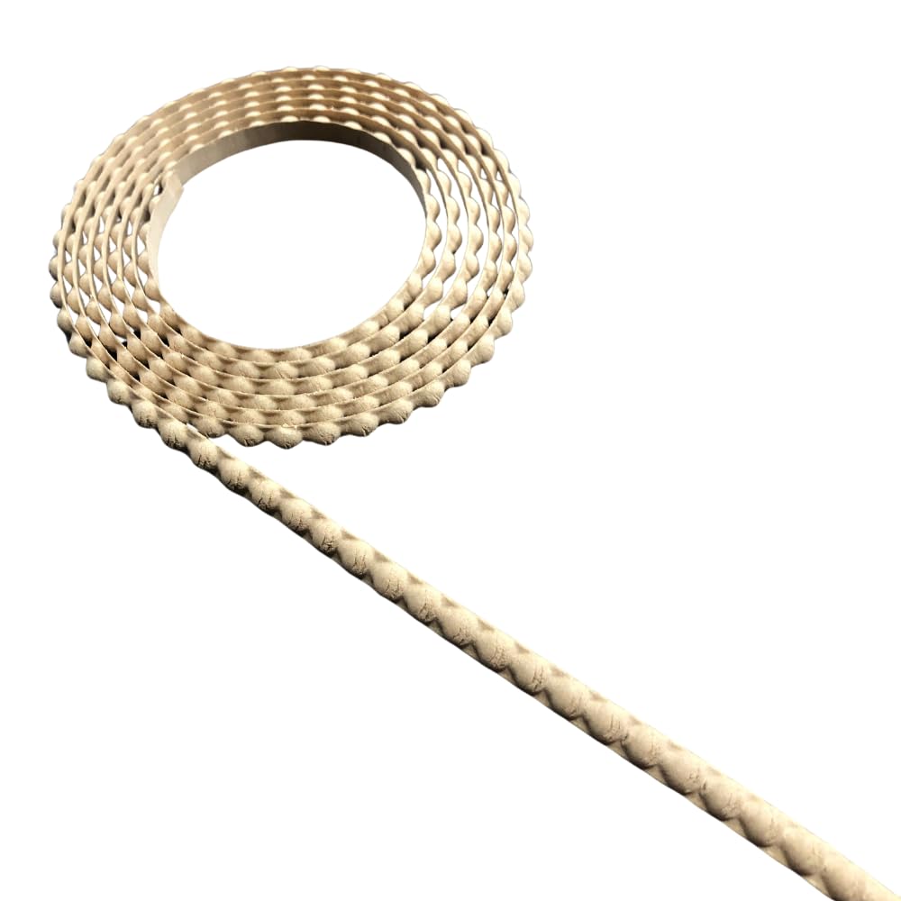 WoodUBend TR752 zestaw dwóch renesansowych lampek z koralikami, zginane termicznie i elastyczne drewniane wykończenia, rękodzieło, meble i dekoracja domu, łatwe do nakładania i malowania, uniwersalne