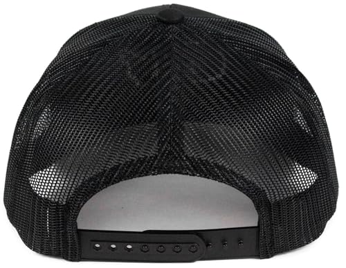 Image of American Flag Hat, Baseball Cap for Men Women, Adjustable Snapback Hats USA Flag Trucker Hat Black