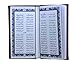 Persian Poetry Classics: Elegant Leather-Bound Set of Hafez, Khayyam, Bustan, and Golestan of Saadi - Pocket Size Edition