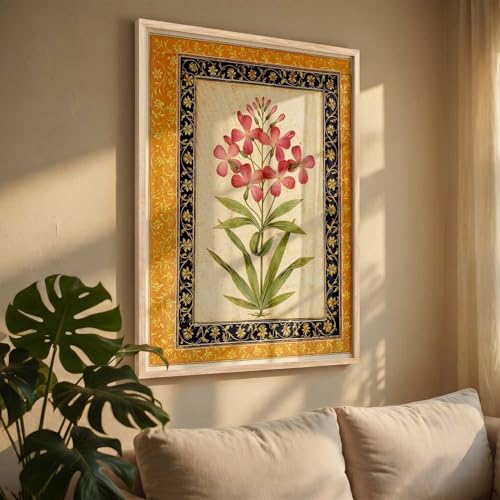 Image of kotart Indian Traditional Art Wall Painting Home Decoration With Frame For Living Room Bed Room Hotel Wall Decor Digital Reprint Engineered Wood (14X20 inch)