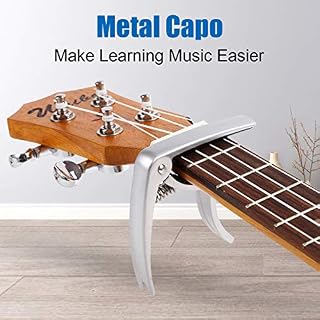 Zeroall 2 Paquet Capo de Guitare Alliage de Zinc Capodastre de Guitare Universel pour Guitare Acoustique, Ukulélé, Basse… - Les Beatles, Paul McCartney, John Lennon, RIngo Starr, George Harrison Zeroall 2 Paquet Capo de Guitare Alliage de Zinc Capodastre de Guitare Universel pour Guitare Acoustique, Ukulélé, Basse… – Image 2
