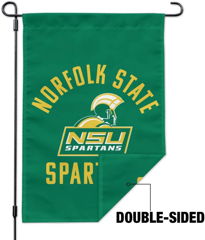 Norfolk State University Spartans Logo Garden Yard Flag