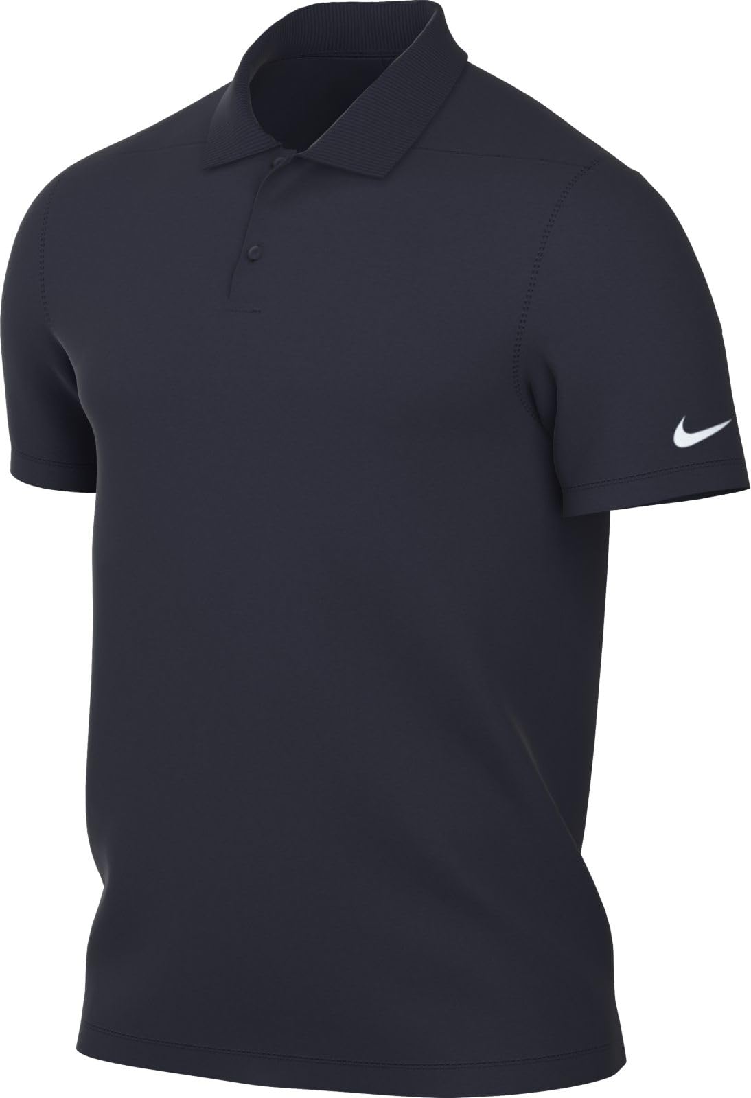 Nike Dri-Fit Victory Golf Polo for Men, Obsidian/White, DH0824-451, S