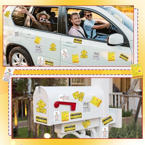 Set de 30 imanes decorativos para autism miniatura 6
