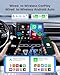 Carlinkit Mini SE Pro Wireless Adapter for OEM Wired CarPlay & OEM Wired Android Auto,Compatible with iOS 10 & Android 10 and Above, Fast Connection, No Latency - Deep Blue