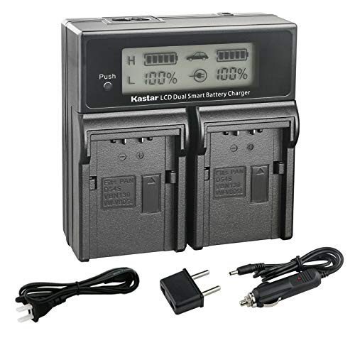 Kastar Dual Fast Charger for Panasonic Cameras