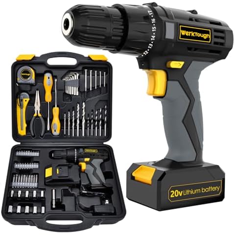 WerkTough 77PCS Cordless Drill Tool Kit Cover